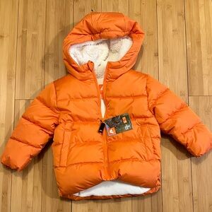 Ozark Trail Vibrant Orange Puffer Jacket